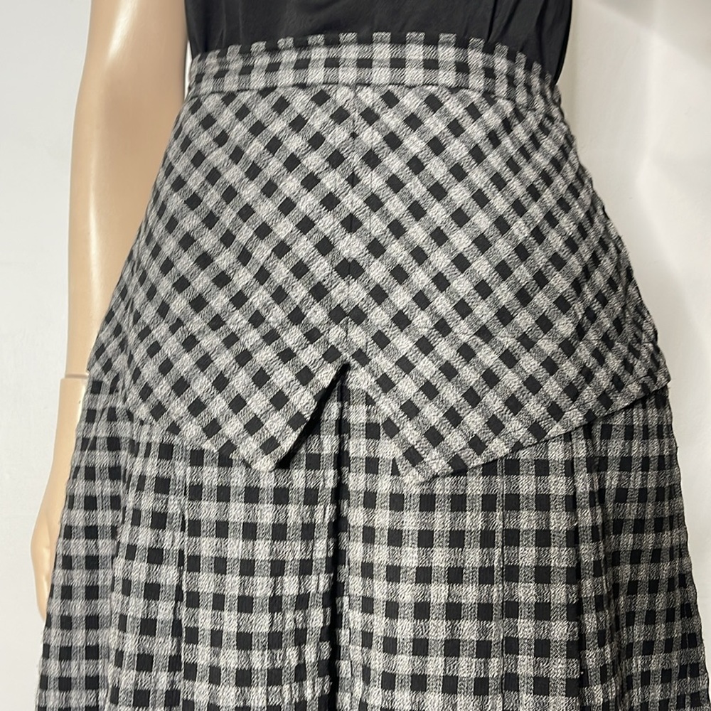 Vintage Arda Ruse Check Pleated Soviet Skirt - Picture 6 of 17